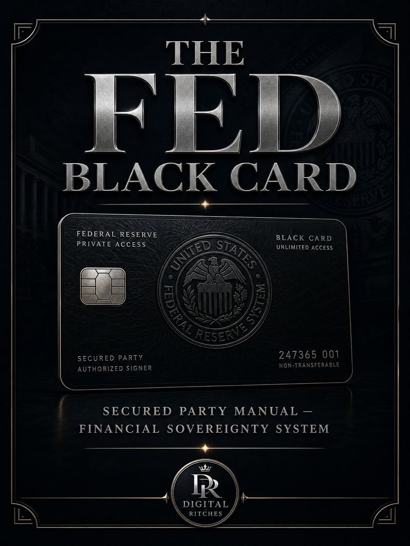 Fed Black Card — Secured Party Manual